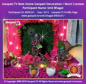 Smit Bhagat Home Ganpati Picture